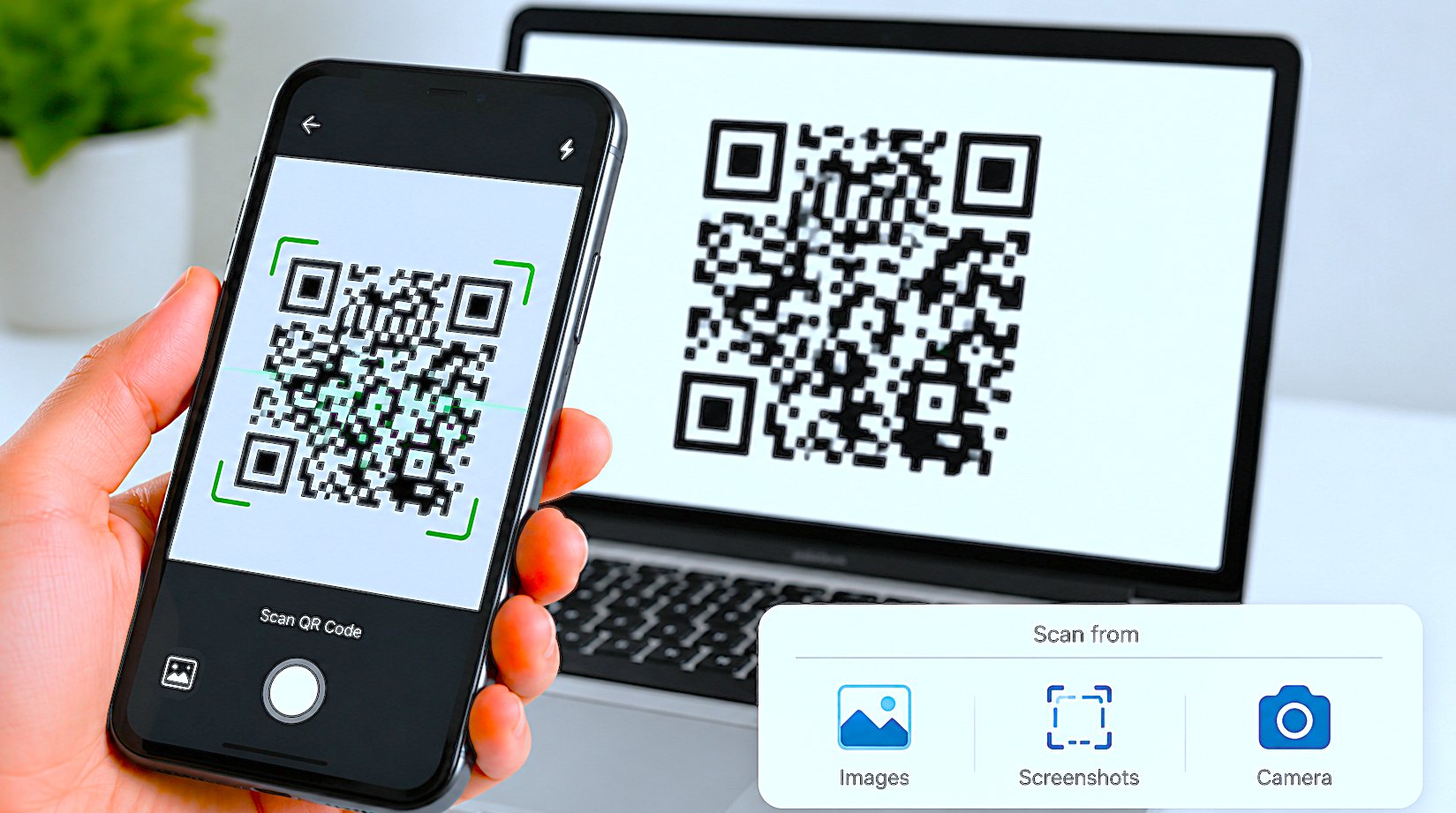 QR Code Scanner Online: Scan QR Codes from Images, Screenshots, and Camera
